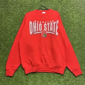 Vintage Ohio State Buckeyes Sweatshirt Mens XL Pro Player 90s Spellout OSU